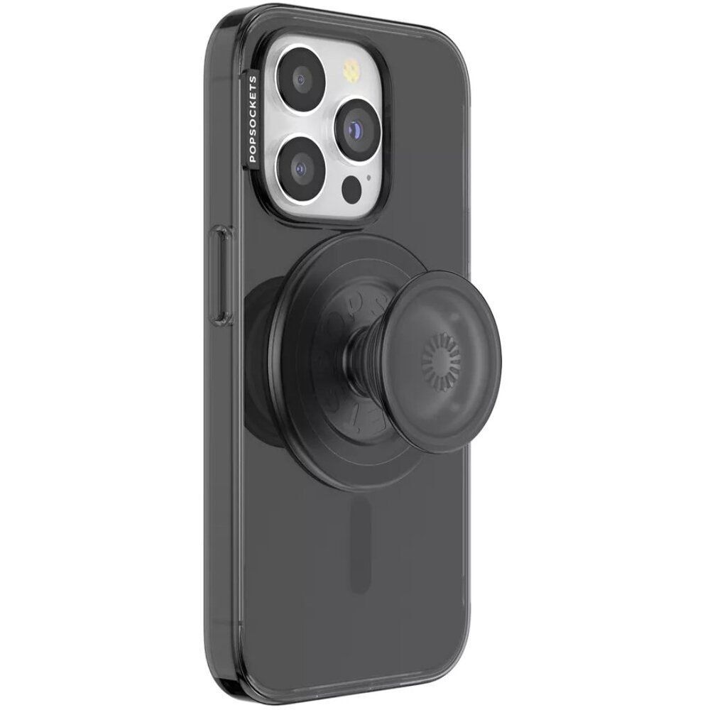NIB PopSockets pop socket Case with MagSafe and PopGrip for iPhone 15 Pro black